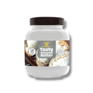 Healthy & Tasty Coconut Butter, Palm oil free, No Preservatives, Low Sugar 375g